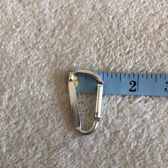 Set of 6 metallic blue and silver Carabiners - Picture 5 of 6